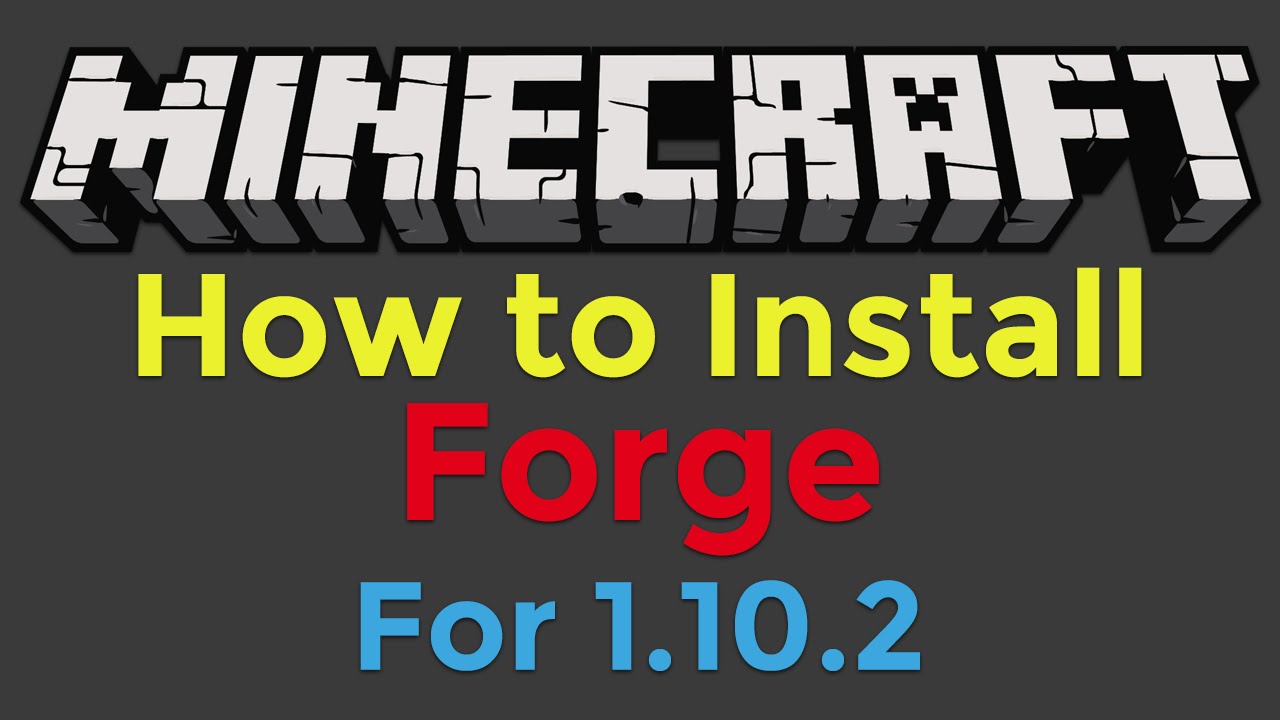 Forge Mac Download 1.10.2
